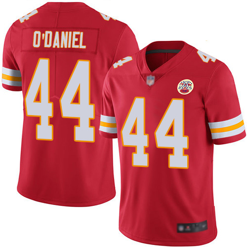 Men Kansas City Chiefs #44 ODaniel Dorian Red Team Color Vapor Untouchable Limited Player Nike NFL Jersey->nfl t-shirts->Sports Accessory